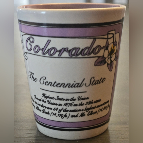 Colorado Shot glasses- 2 - Picture 3 of 5